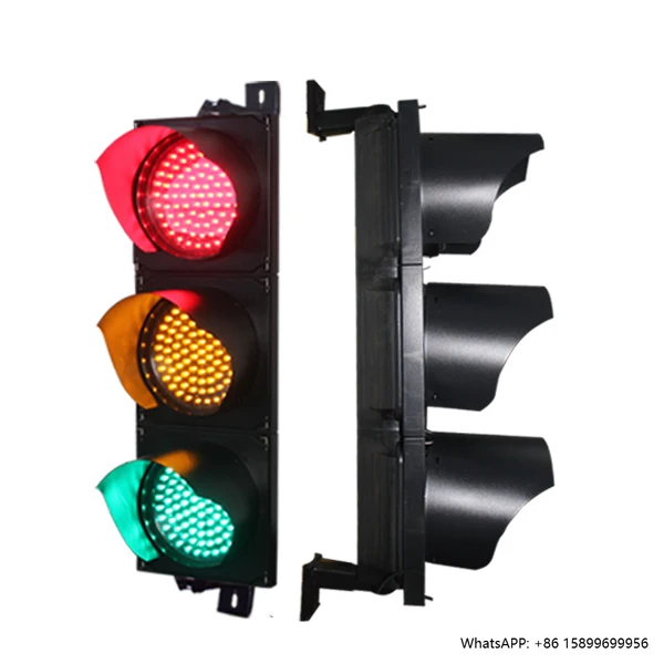 

Semaforo 8 Inch Smart Red Yellow Green for Sale Solar Traffic signal Light on Sale