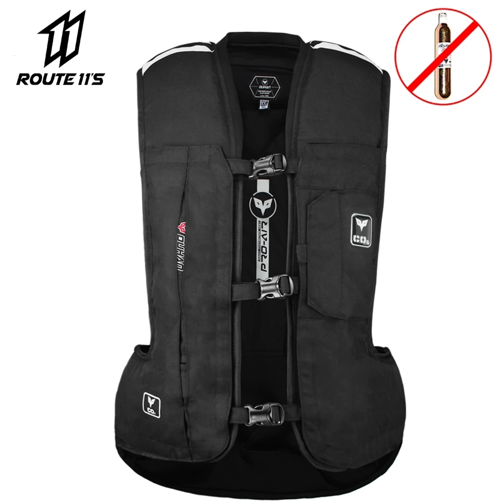 DUHAN New Motorcycle Air-bag Vest Reflective Outdoor Riding Anti Fall Motorbike Airbag Suit  Motocross Protective Airbag