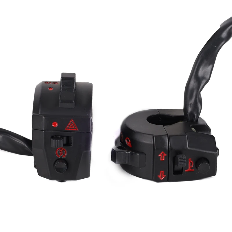22mm Motorcycle Handle Bar Left Right Switches Horn Turn Signal Headlight Electric Start for Honda XL XR 250 400 600