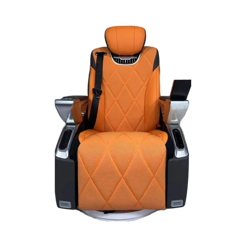 ligent Leather Car Seat with Comfortable Massage Leisure Features for RV Business & Aviation Use