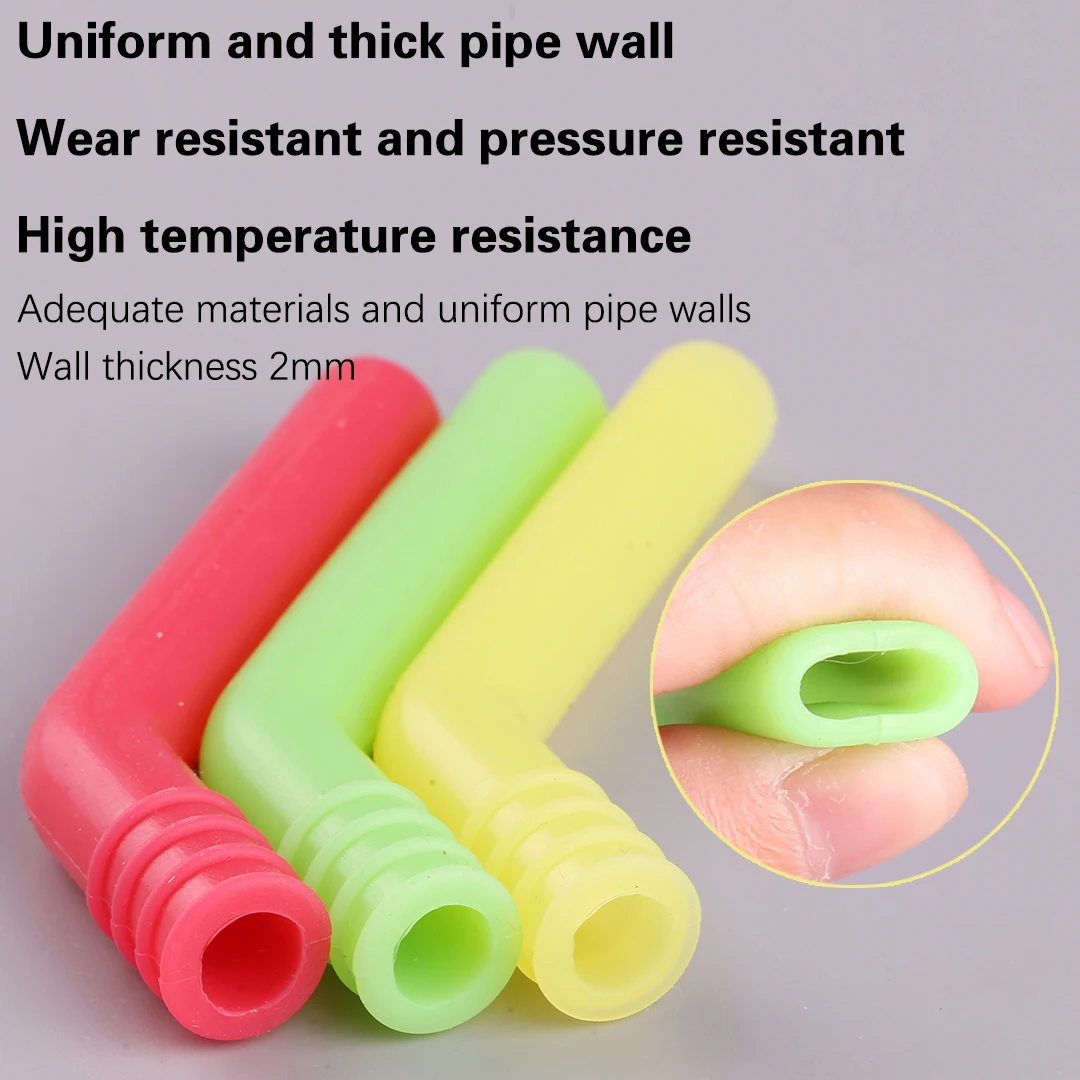 Ống Xả Ống Nối Dài Ống Hút Silicone Cho HSP 1/8 Quy Mô Các Mô Hình Nitro Xe RC 85789 102009 02124 Ống Thoát Khí