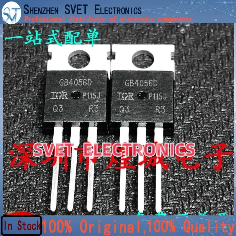 10PCS-50PCS  IRGB4056D GB4056D  TO-220 600V 12A   Original In Stock Fast shipping