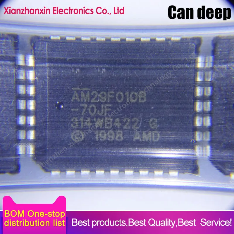 1pcs/lot AM29F010B-70JF AM29F010B PLCC-32 Memory IC brand