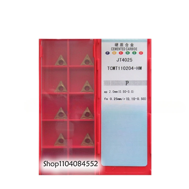 Original CNC Inserts JT4125 TCMT110204-HM TCMT 110204 JT4025 JT4115 JT4225 JT4235 Carbide Inserts Turning Tools