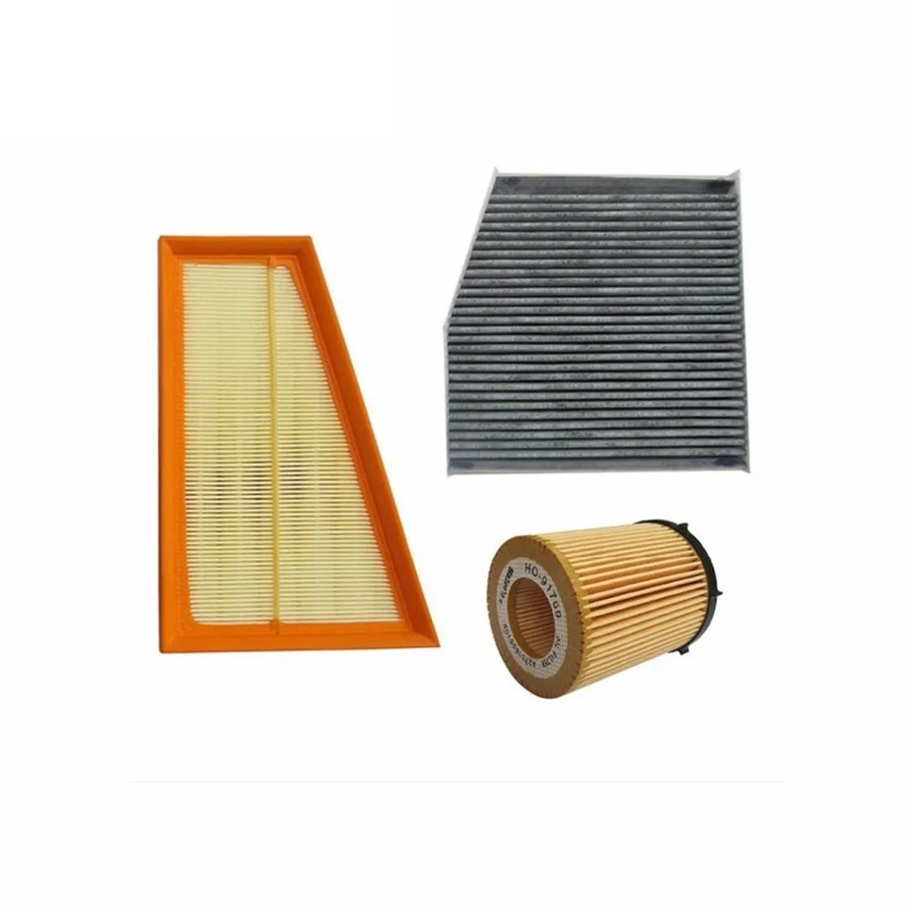 Air Filter Cabin Filter Oil Filter Fit For Mercedes Benz CLA C117 X117 X156 2013-2019 CLA 180 200 220 250 260 Model Filter Set