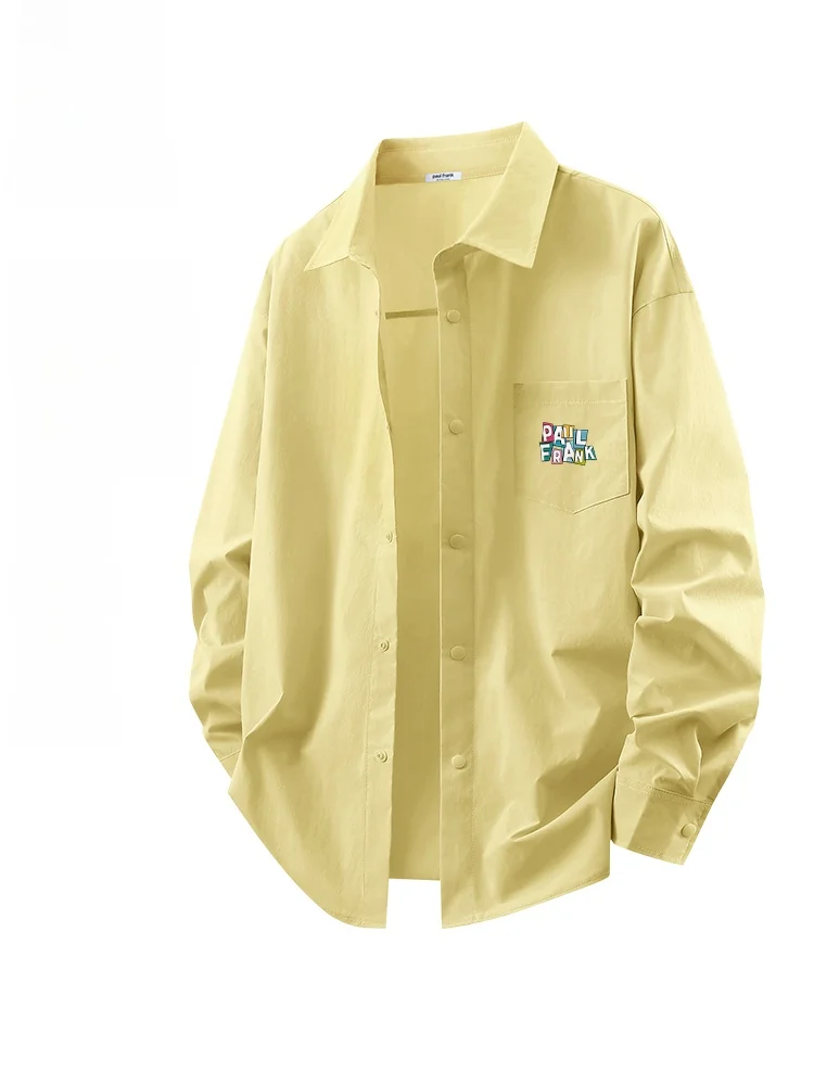 

Ice Silk Long Sve irt Men's Spring Summer Cool Feeling UV Protection Outerwear D Printed Loose Fit Breathable