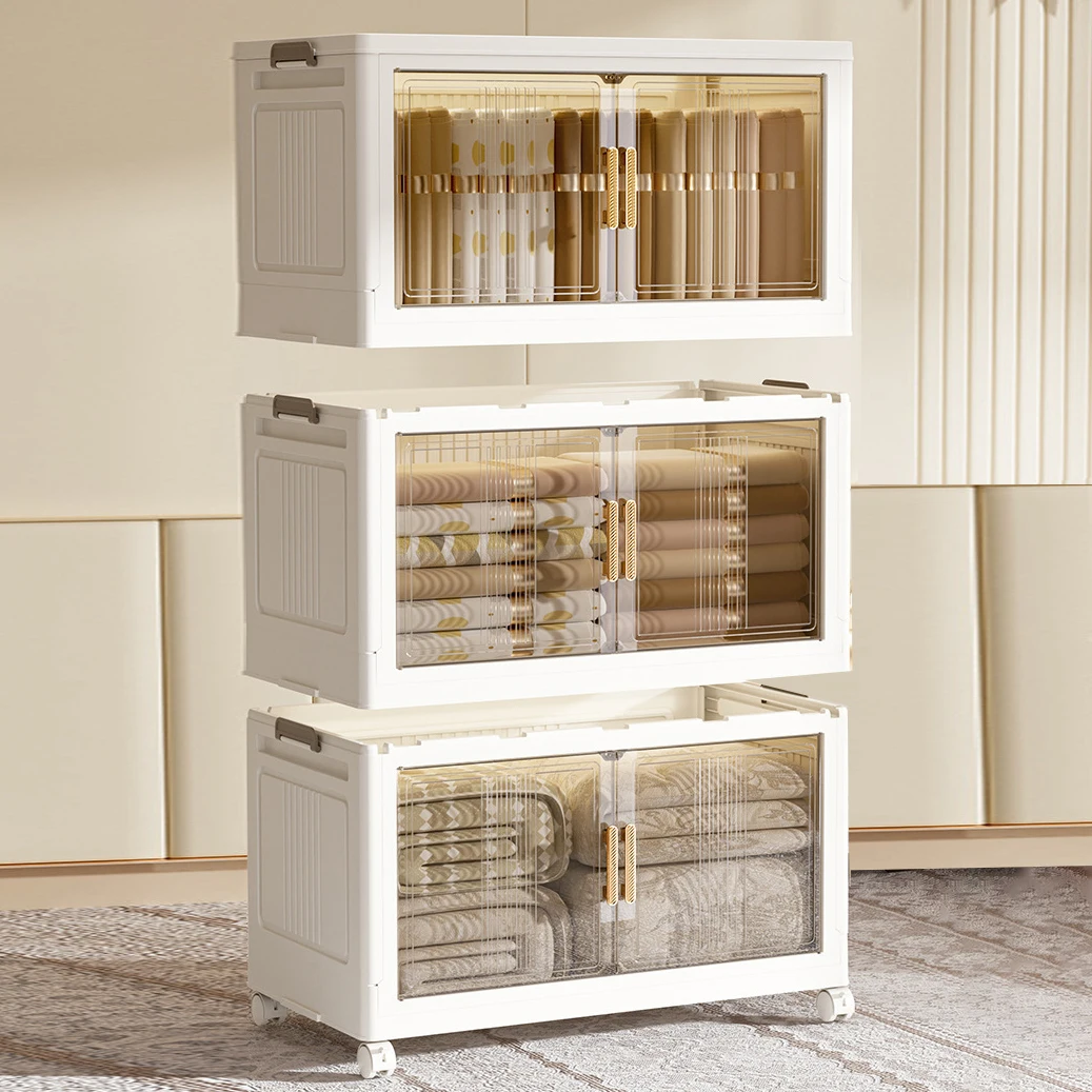 

Modern Multi-stage Non-installation Folding Rotary Double Door Magnetic Locker Living Room