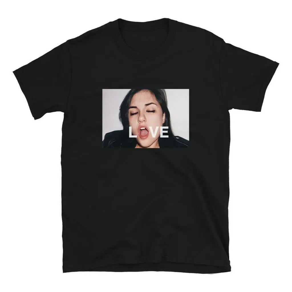 T-shirt unisexe Sasha Grey Love Tee-shirt en coton pour hommes Taille S-5xl Économie à col rond Vêtements à manches courtes Grande taille