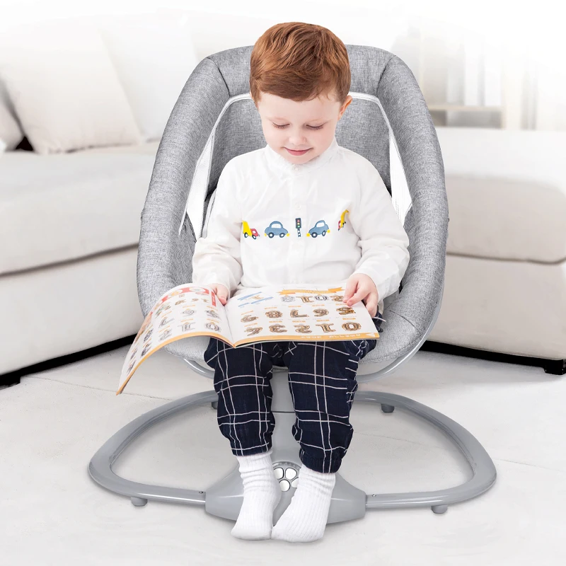 3-In-1 Electric Portable Baby Seat Swing Rocker and Trampoline Seat