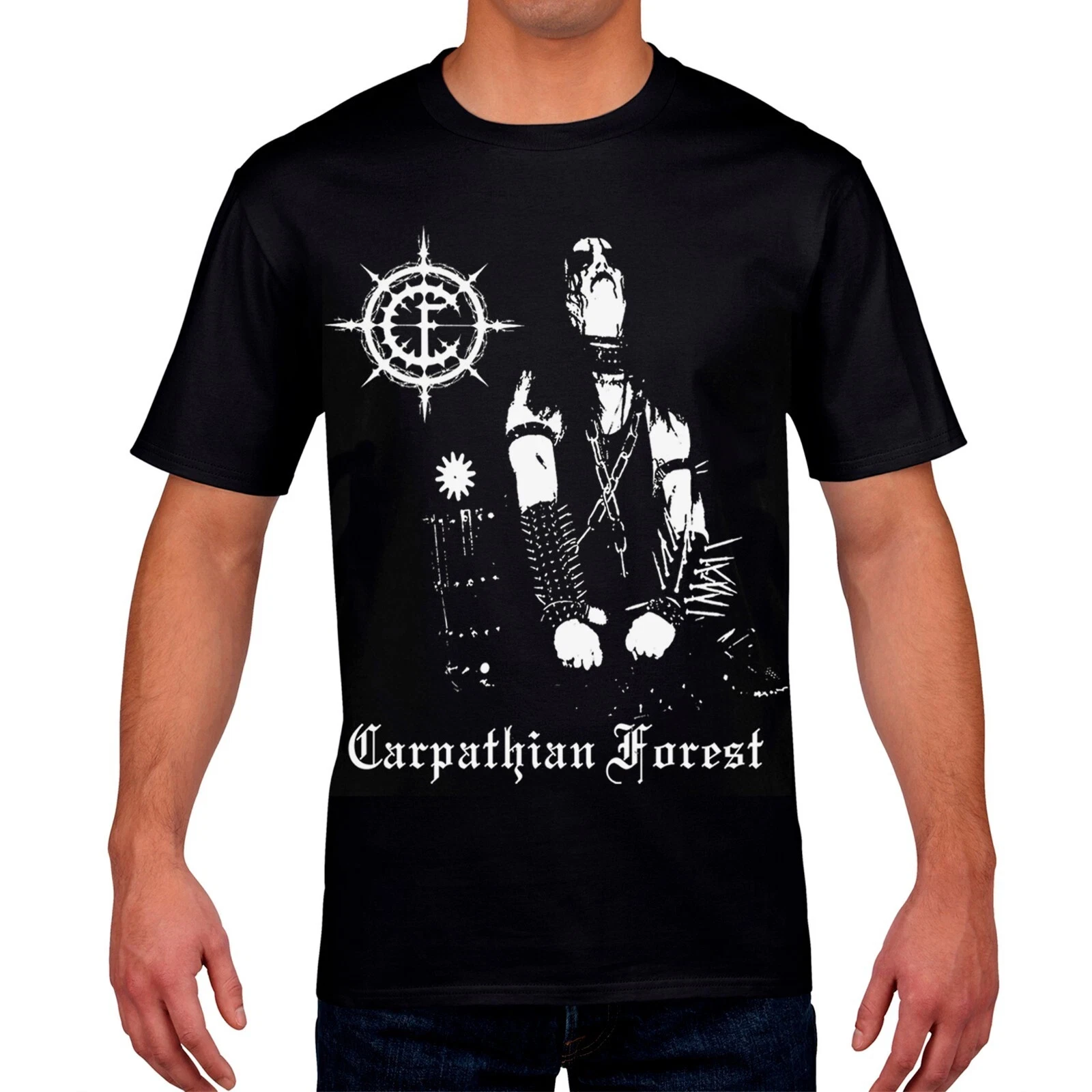 

Cotton Carpathian Forest T-Shirt We're Going To Hell for This Norwegian Black Metal Men's Women Top Tee Streetwear Casual