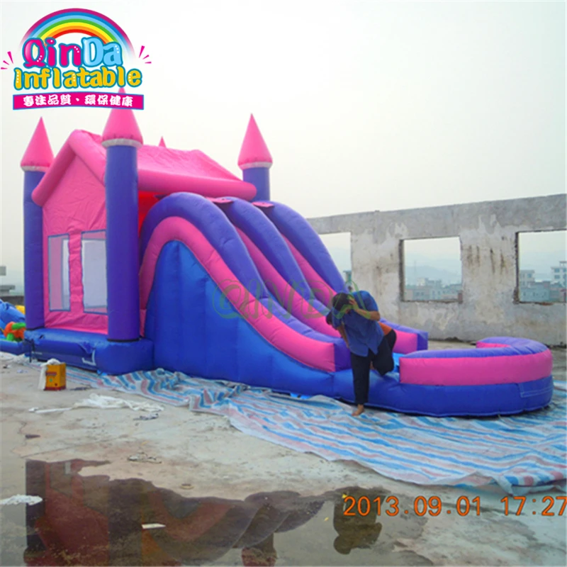 Casa Bouncy gigante para adulto, Obstáculo cheio do ar exterior, Corrediça inflável grande