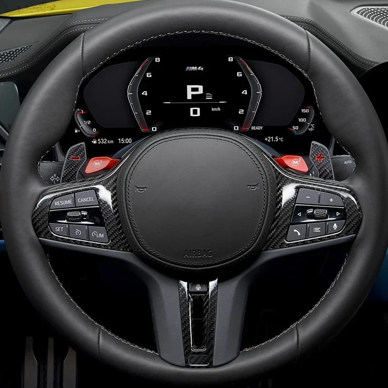 

Рычаг переключения передач из углеродного волокна 2025 для BMW F30 F31 F32 F10 F20 F15 F16 G30 G20, аксессуары для удлинителя рулевого колеса