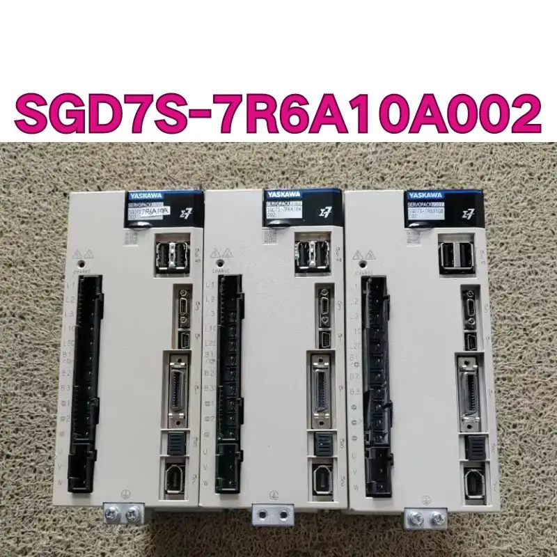 

Second hand SGD7S-7R6A10A002 bus driver 1KW tested OK, function intact