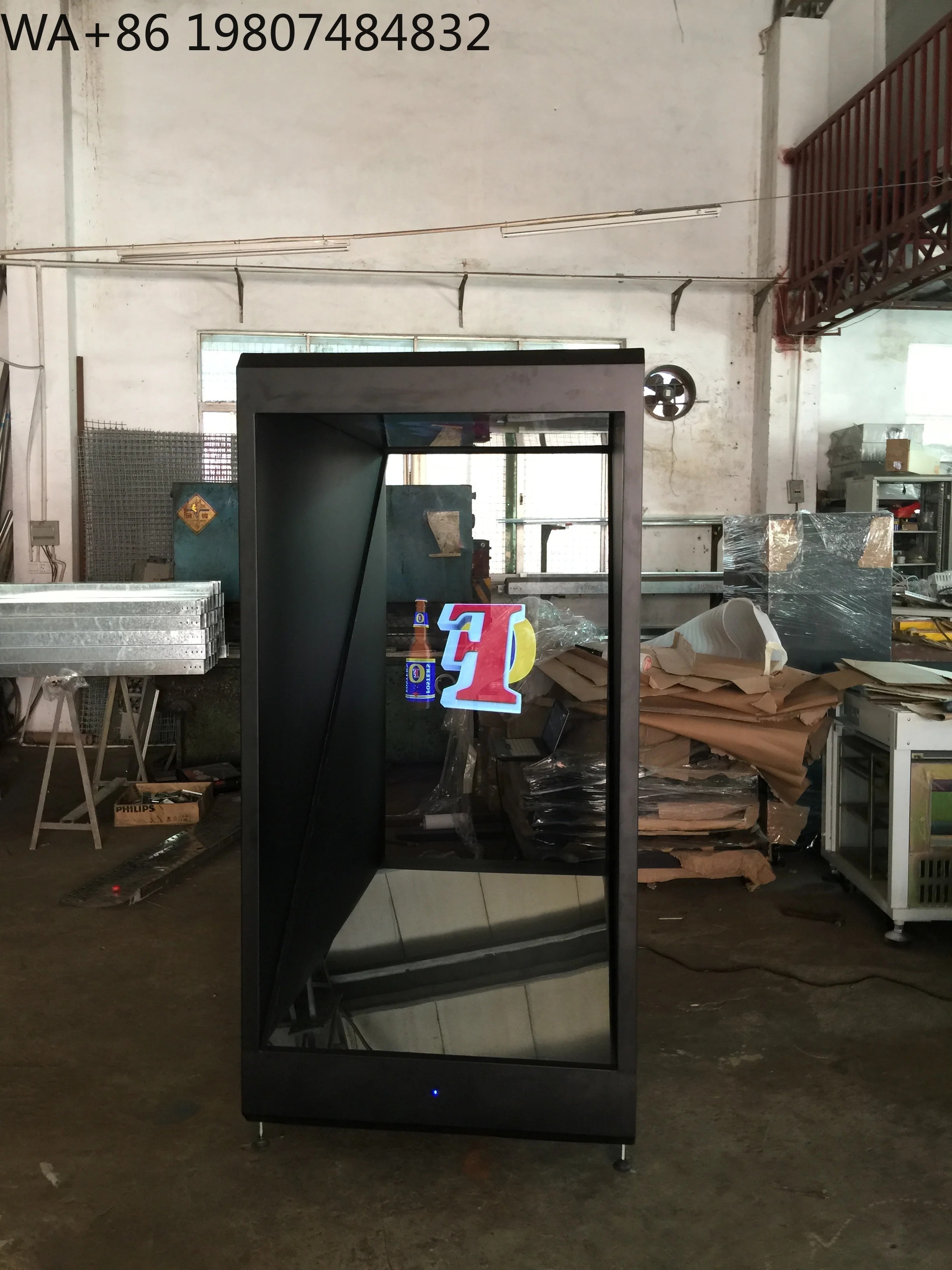 70 Inch Transparent Hologram Glass Full HD Holocube, Holographic Display System LCD Advertising for Exhibition Aliexpress