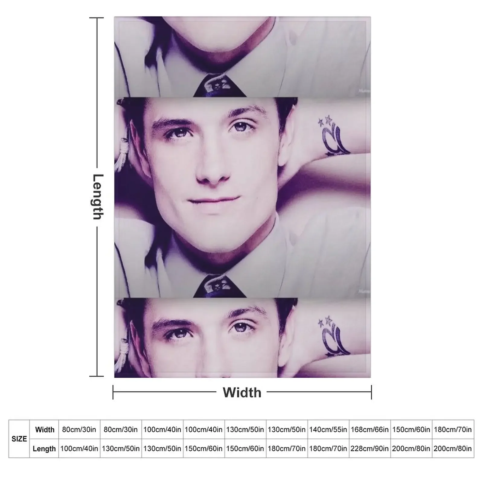 Josh Hutcherson Whistle Meme Throw Blanket Flannels Luxury St Decorative Sofa Multi-Purpose Blankets