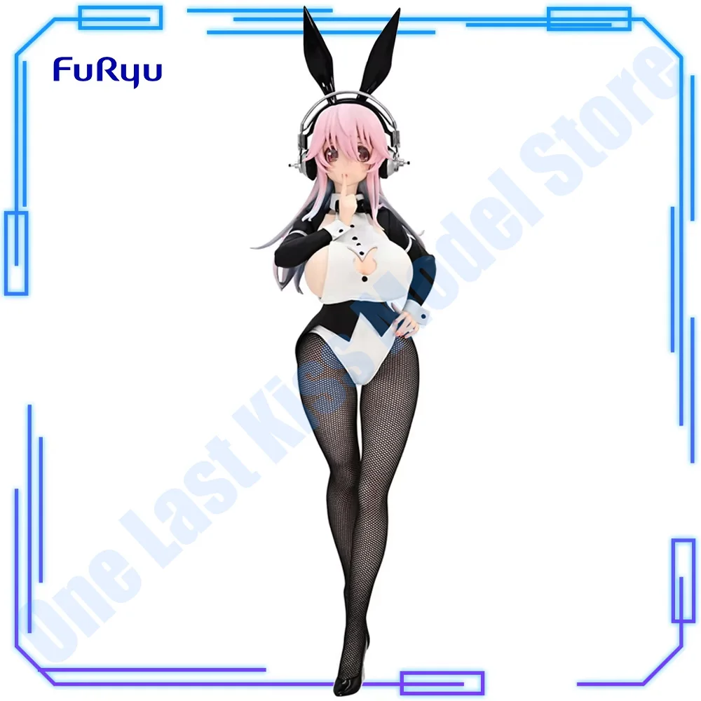 En Stock FuRyu Original Super Sonico Trio-Try-iT figura recién dibujada disfraz Tsubame Ver 30cm modelo juguetes figura Sexy regalo