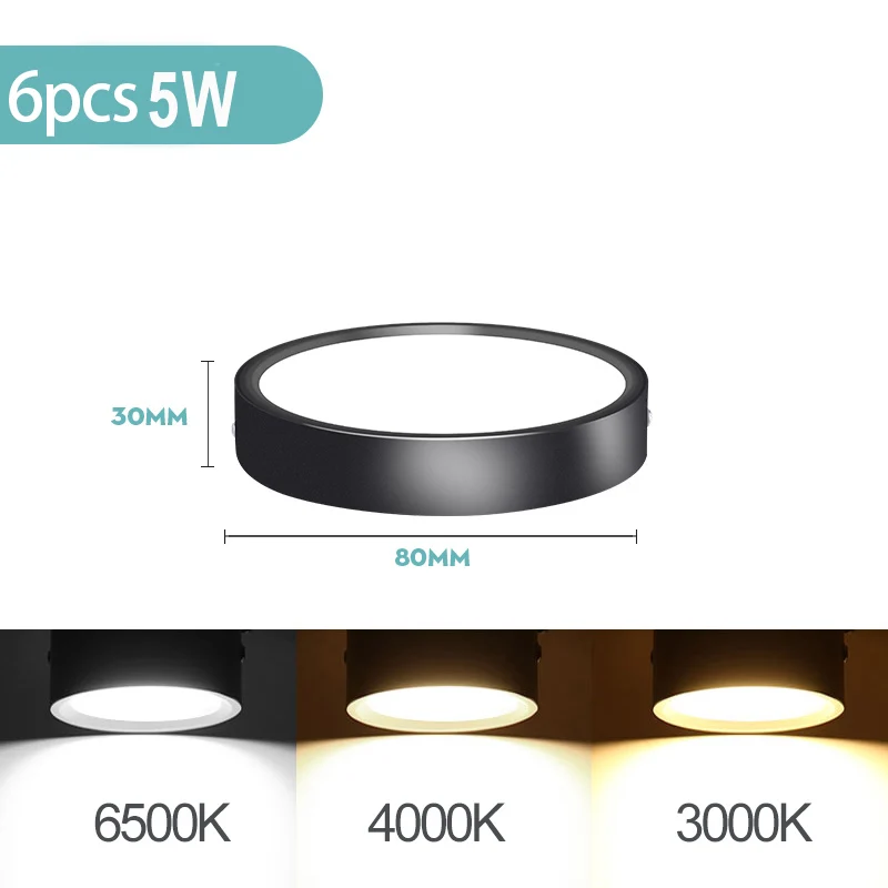 Mini LED Plafondlamp Led Plafond Down Light 5/10/25W Spot Led Home Verlichtingsarmatuur Keuken Paneel Licht voor Woonkamer Slaapkamer
