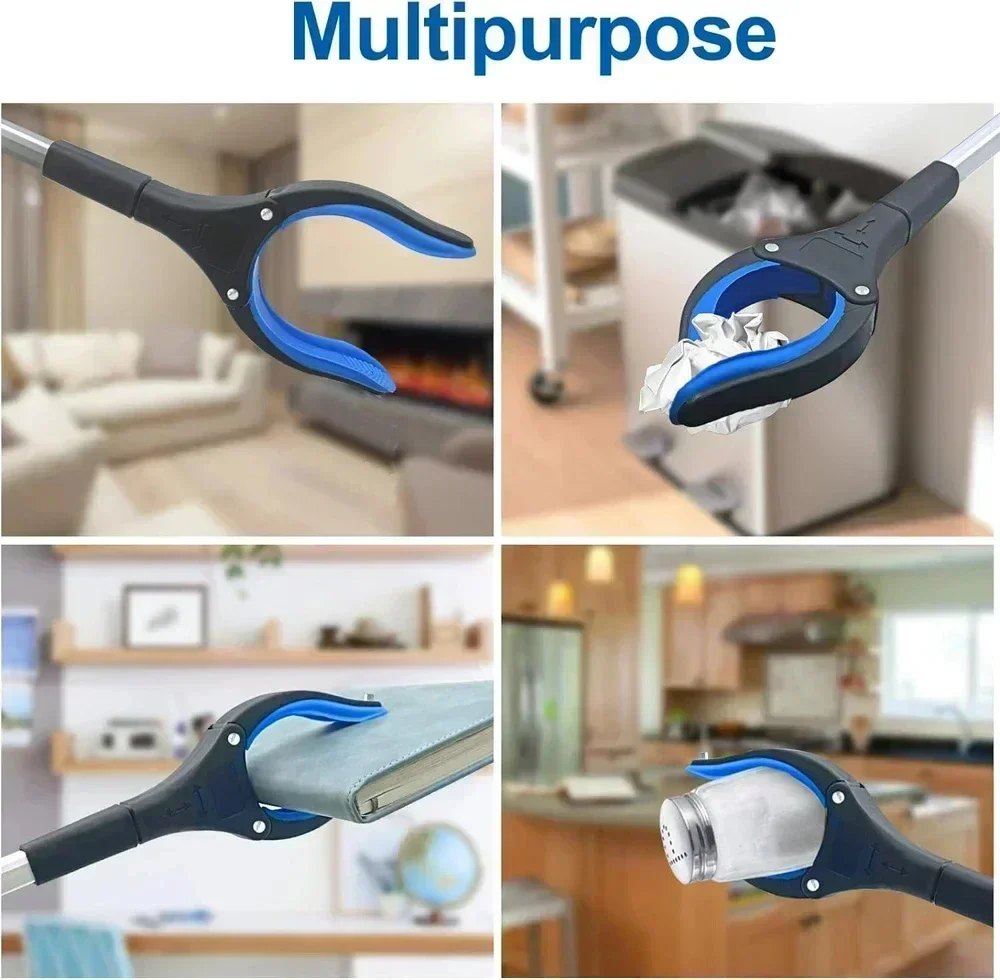 Garbage Picker Gripper With 360 ° Rotating Clip 32 Inch Lightweight Heavy-Duty Elderly Gripper Elderly Grabbing Tool