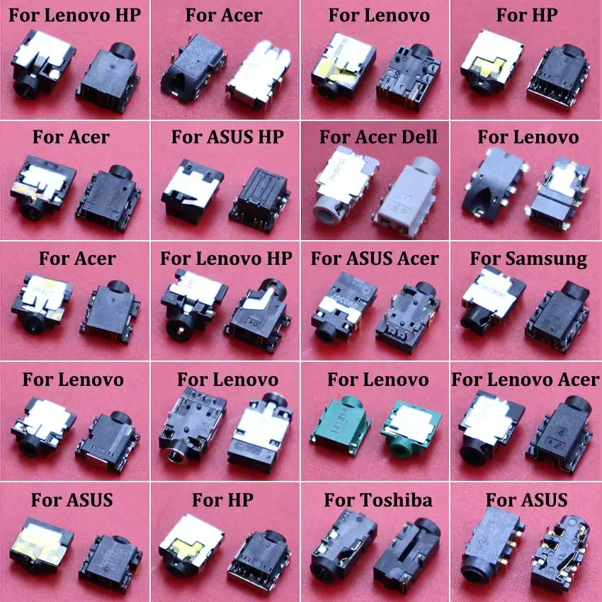 1pcs 3.5mm Audio Jack Headphone Port Connector Female Socket For Lenovo HP Acer ASUS Dell Samsung Toshiba Laptop Motherboard