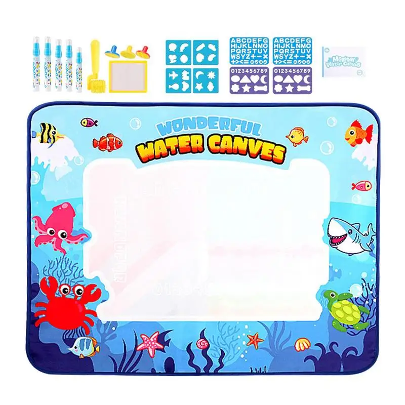 

Doodle Drawing Mat Kids Painting Writing Doodle Toy Board Extra Large Educational Magic Drawing Doodling Mat Bring Magic Pens