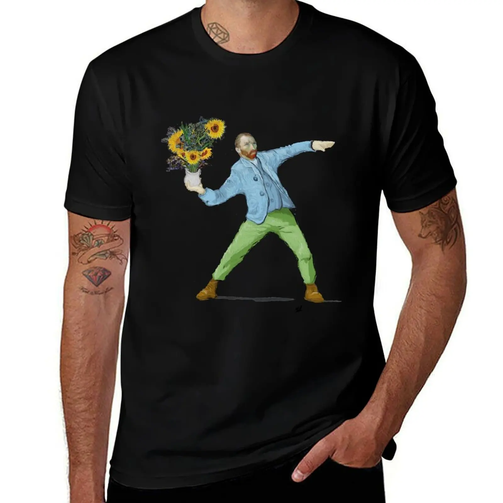 Van Goghsky Classic T-Shirt Casual Loose Daily Wear T-Shirt