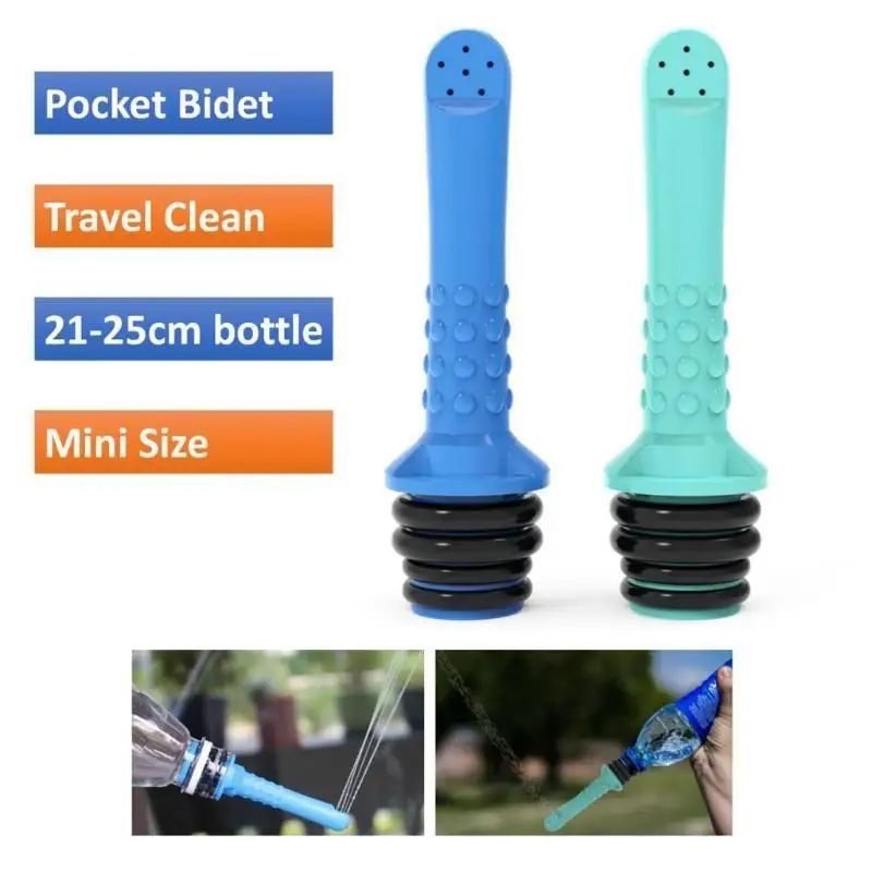 652F المحمولة السفر بيديت رحلة عمل بيديت فوهة تنظيف بعقب بيديت الصحية دليل الصحافة تنظيف النظافة غسل فوهة #3