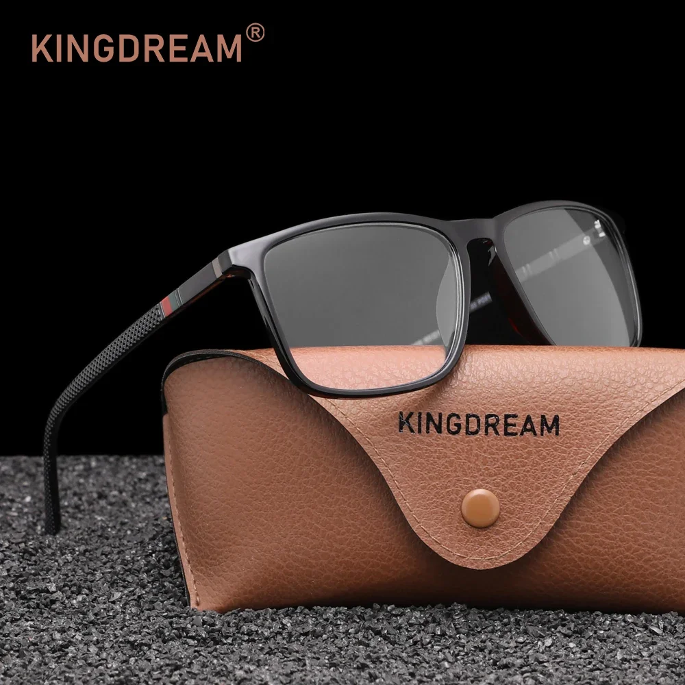 KINGDREAM Rechteckige Lesebrille für Damen und Herren, bequeme Lesehilfe für Altersweitsichtigkeit +1,0 +1,5 +2,0 +2,5 +3,0 +3,5