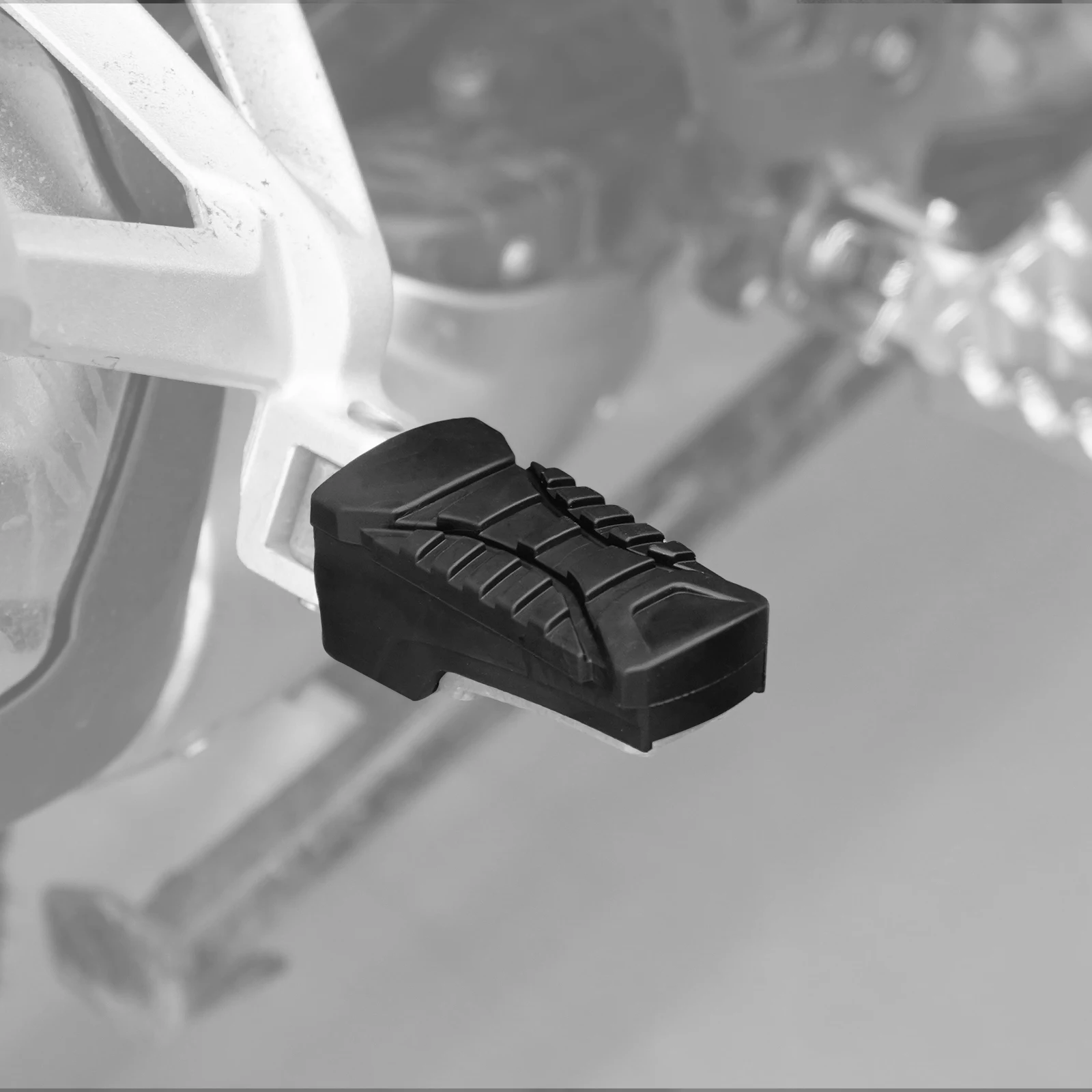 NICECNC لسيارات BMW R1250GS Adventure R 1250 GS 2019-2024 أوتاد الركاب الخلفي غطاء مطاطي لسيارات BMW R 1250 GS GSA 2019-2023