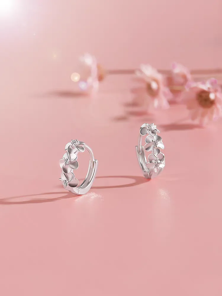 925 Sterling Silver Earrings Elegant Sophisticated Delicate Fashionable Design Perfect Various Occasions for Women