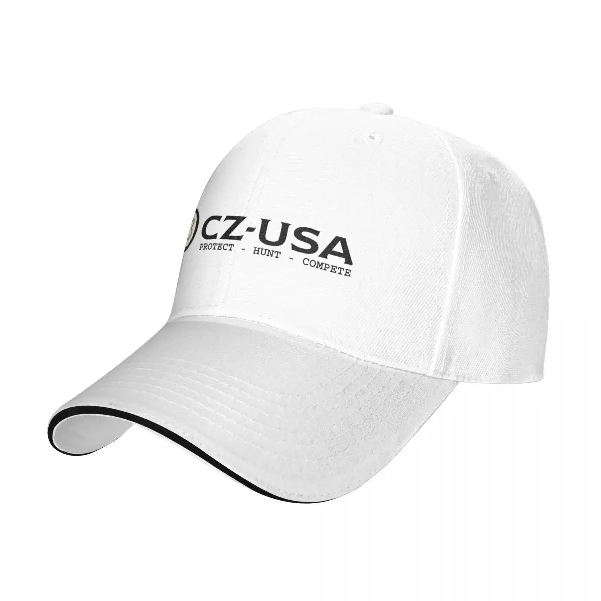 Adult CZ USA Firearms Logo Caps Sport Baseball Cap Polyester Hats Trucker Hat Adjustable Golf Hats Summer