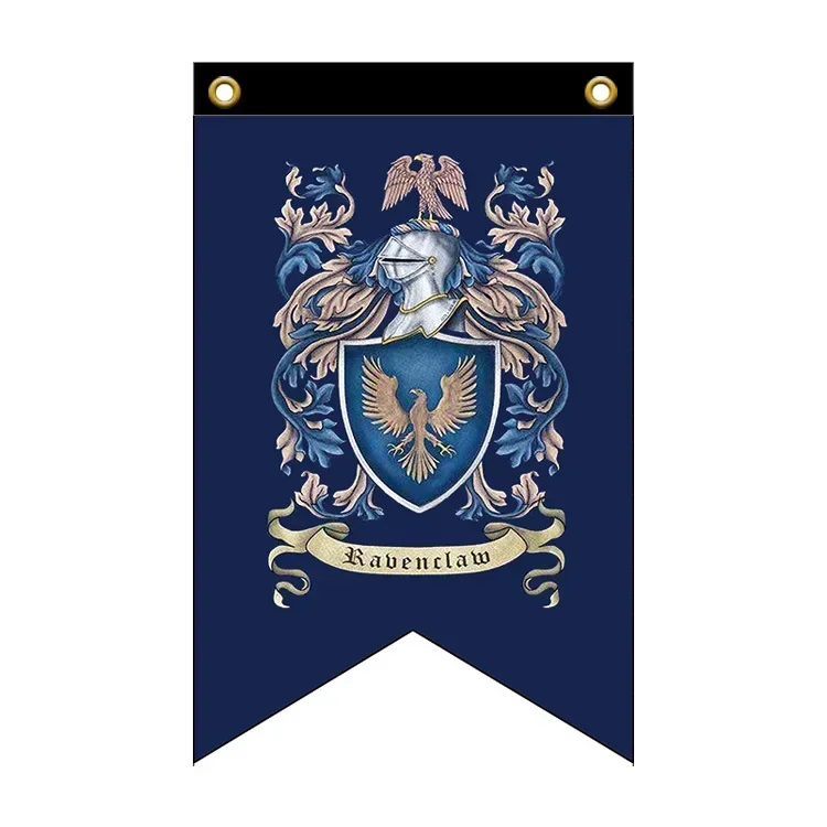 30x50cm Harries Banners Hogwarts Magic Academy Potters Flag Party Hanging Decorations Painting Action Figure