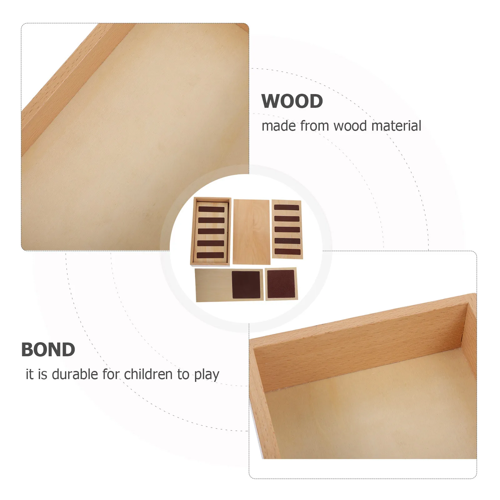 

1 комплект, детская сенсорная деревянная текстурированная доска, образовательное дошкольное обучение, координация рук и глаз, развитие управления двигателем