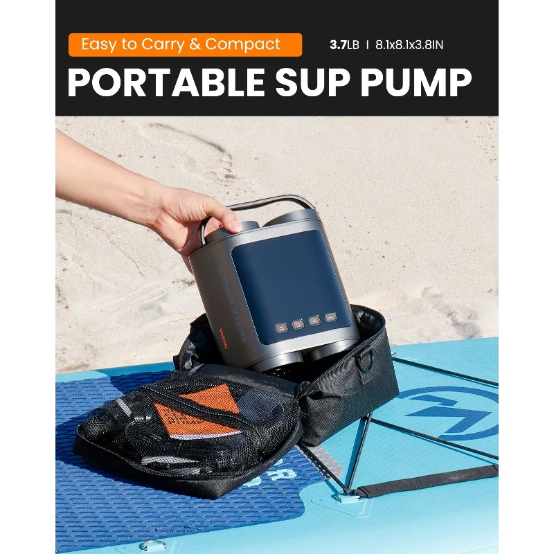 OutdoorMaster      Wholesale 20PSI Electric Air Pump for Inflatables Electric Air Pump Inflatable Deflatable Air Inflator