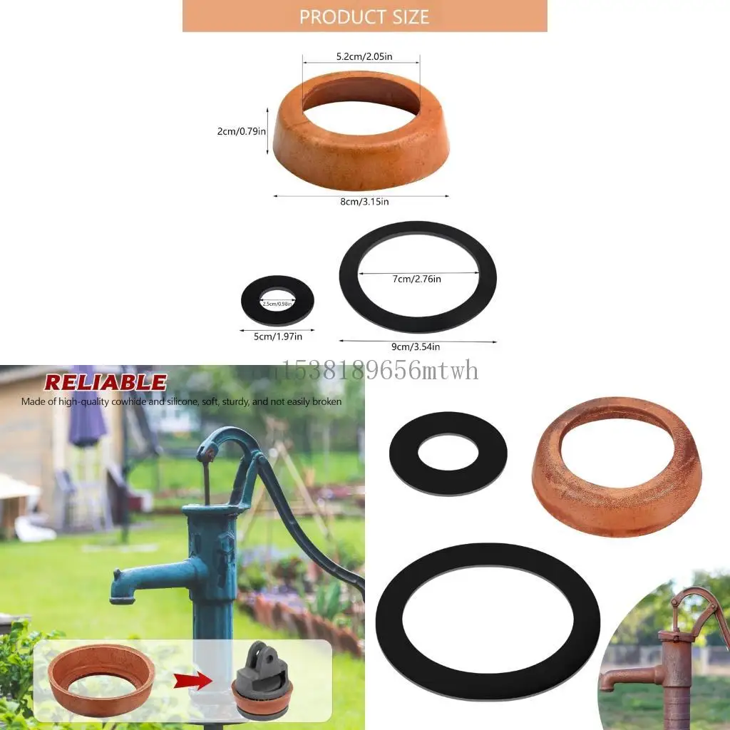 

Утечка утечки силиконовой стиральной машины и кожаная чашка для замены насоса для практических качающихся насосов B03D