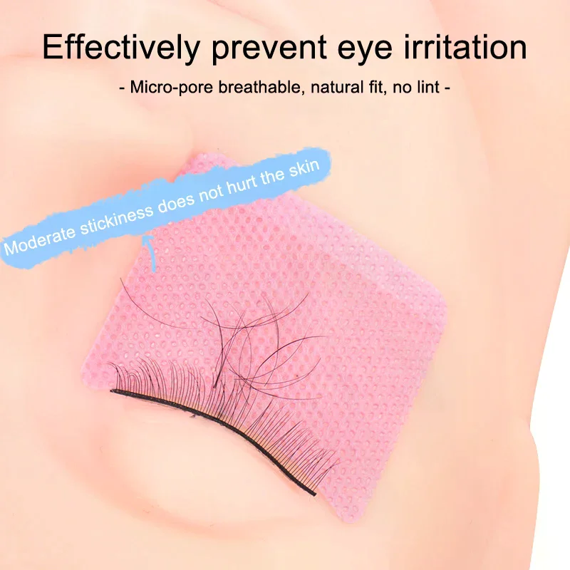 40Pcs Disposable Cotton Eyelashes Patch Sticker For Removing Eyelashes Eyeshadow Shields Eye Pads Patch Eyelash Extension Makeup