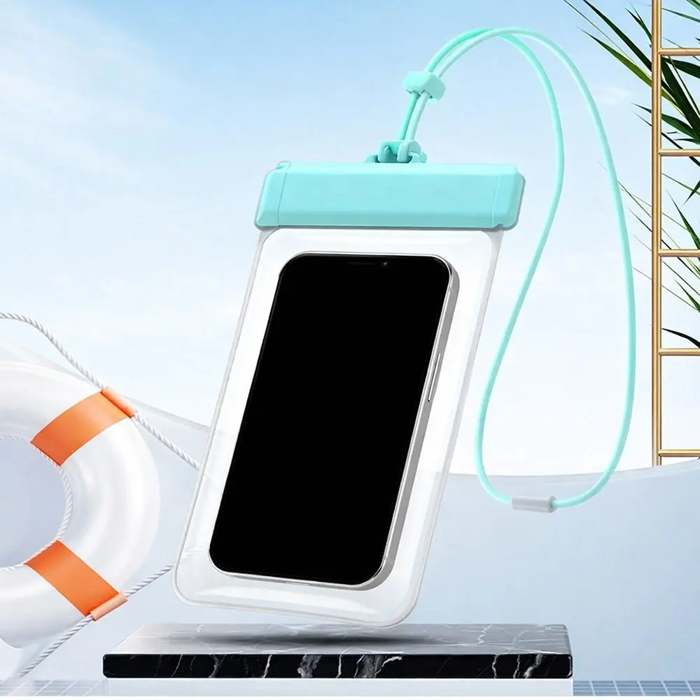 Touch Screen Compatible Waterproof Phone Bag Transparent Dust Seal Waterproof Phone Case Airbag Protection Phone Seal Bags