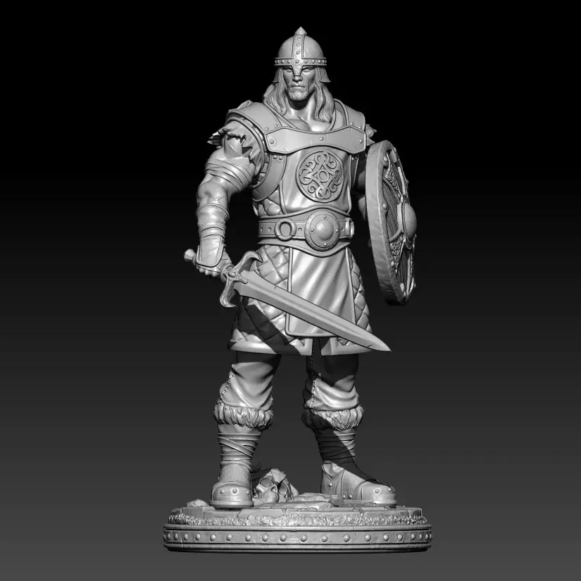 

1/24 75mm 1/18 100mm Resin Model Kits Sparta Warrior 1/24 7.5cm Figurine Unpainted Figure RW-937