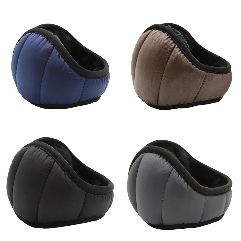 Winter Warm Ear Muffs for Men Women Waterproof Anti-freeze Thick Fleece Foldable Portable Ear Protector