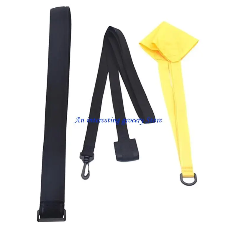 حزام مقاومة السباحة 652D، حزام تدريب القوة للسباحة مع مظلة متينة