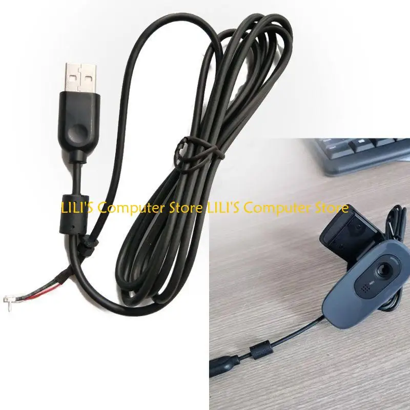 

A52B USB Repair Replacement Camera Line Cable Webcam Wire for Webcam C270 C310