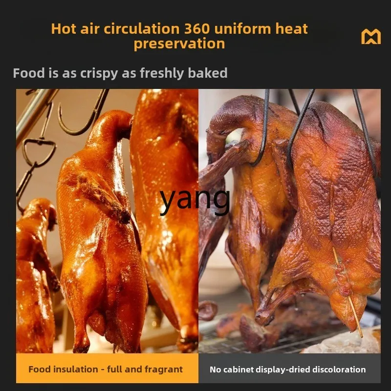 LMM incubator heating cabinet desktop crispy pork belly fresh display hanging duck cabinet