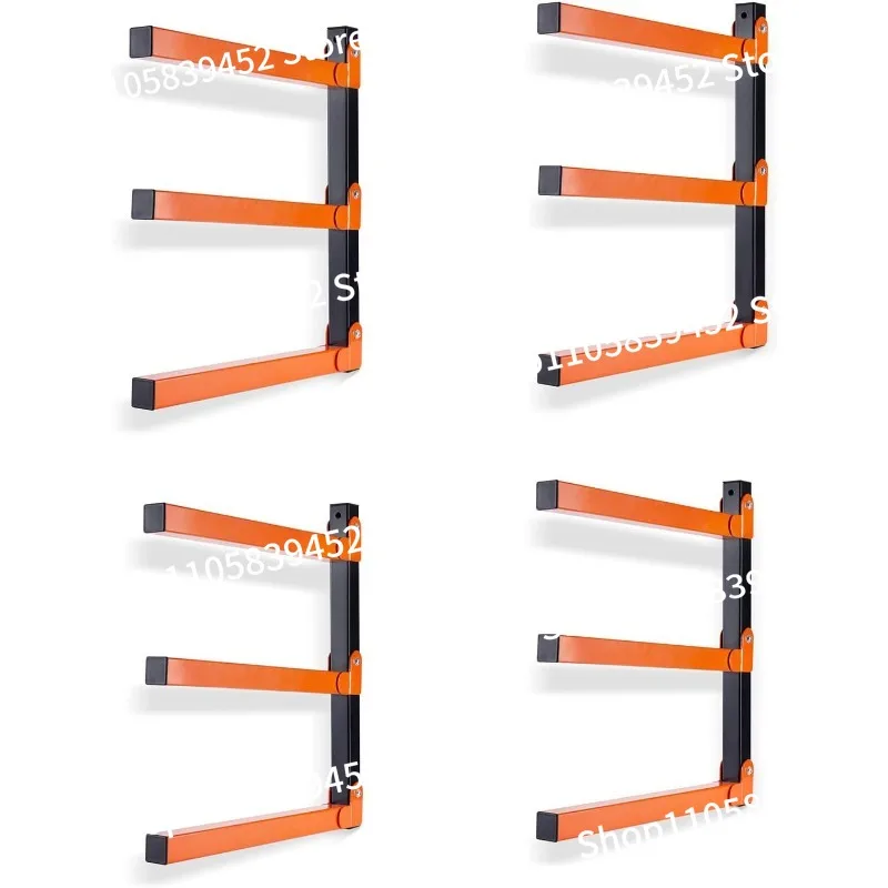 For Modern Simple Wood Firewood Storage Rack Storage Rack Movable Foldable Wall Mounted Metal Rack
