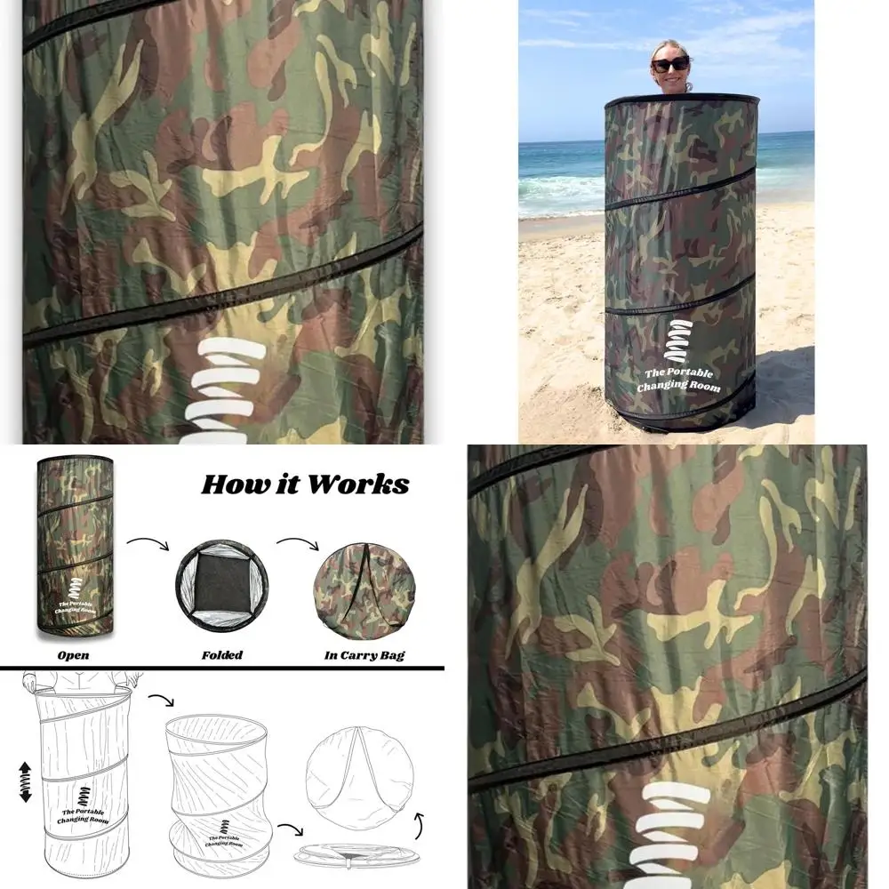 

Compact Privacy Tent for Outdoor Dressing, Beach, and Camping with Carry Bag