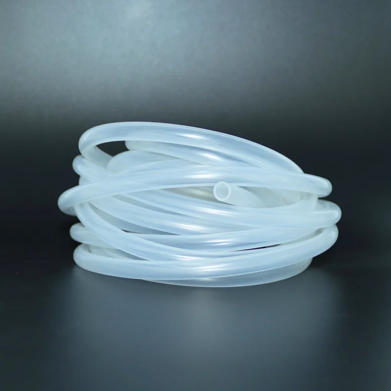 Food Grade Clear Transparent Soft Silicone Hose Tube 4 5 6 7 8 9 10 11 12 14 16 Nontoxic for Pump Aquarium Kitchen Faucet Garden