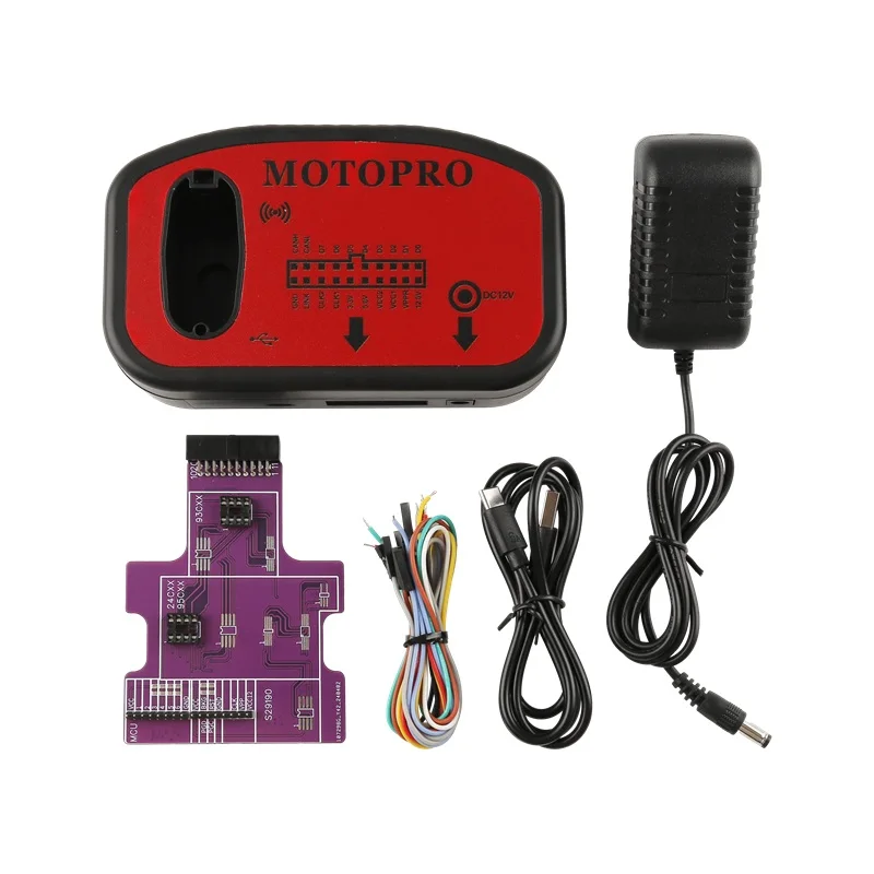 MOTOPRO Motorcycle Key Programmer - Professional Chip Reading and Remote Key Programming Device