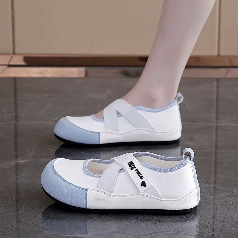 Women's Velcro Slimming Casual Sneakers Spring/Summer 2025 Versatile Comfortable New Arrival