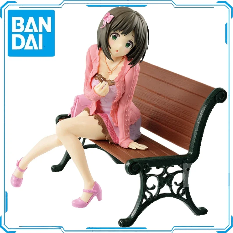 In Stock Original Bandai BANPRESTO EXQ Scenic Series Maekawa Mirai Action Figure Animation ToyGift Model Collector Anime Genuine