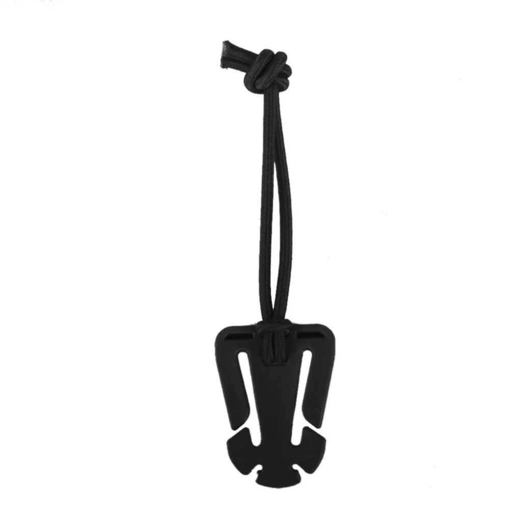 

10 Pcs Backpack Elastic Cord Buckle Belt Webbing Strap Keeper Man Management Tool Buckles