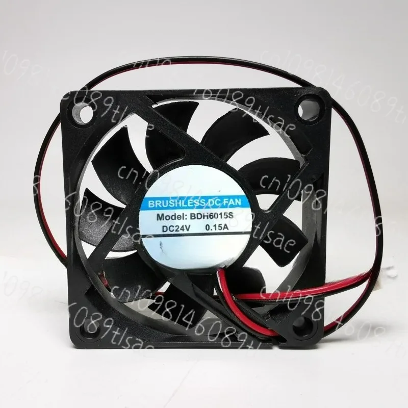 bdh6015s-60x60x15mm-dc-24v-015a-2線式冷却ファン-サーバーpc-cpu用