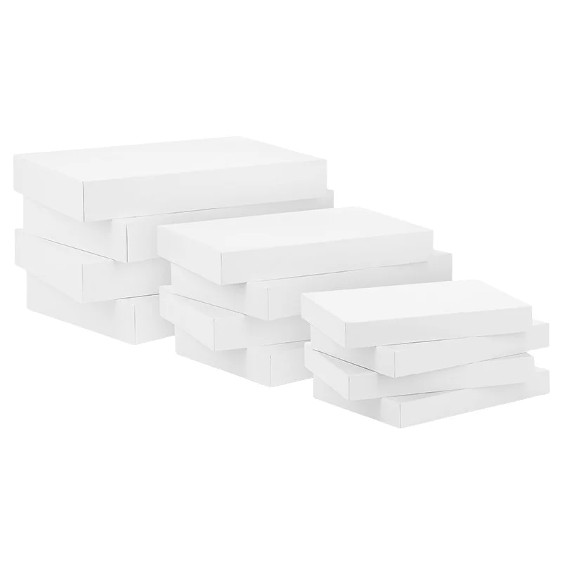 10Pcs White Shirt G…